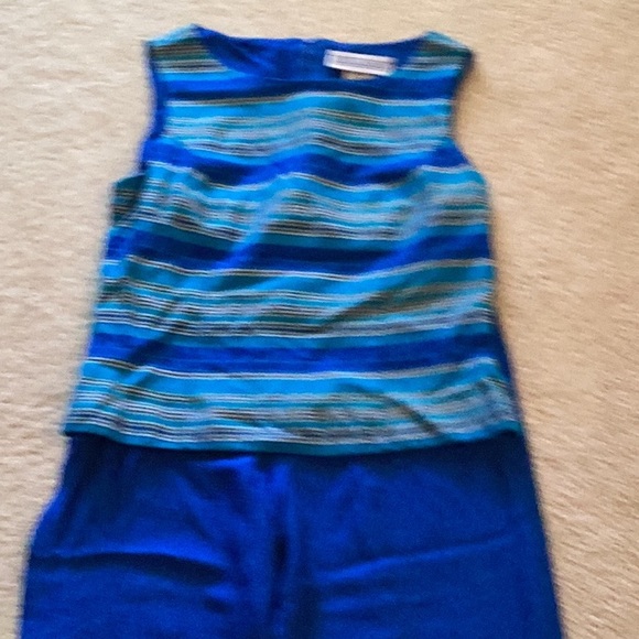 Vintage Jessica Howard 2 piece pantsuit - size 10 - Picture 3 of 4